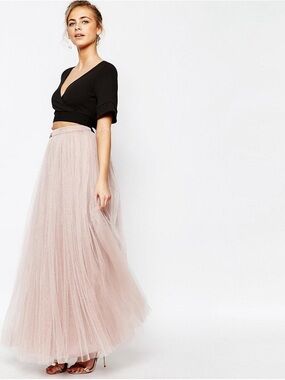 Little Mistress Tulle Maxi Skirt